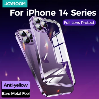 Joyroom Защитный Чехол Для iPhone14 13 12 Pro Max Мягкий Чехол Для Защиты Объектива Чехол Для iPhone 13 14 Pro Max Противоударный Чехол