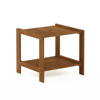 Напольный столик из твердой древесины Миссисипи с отверстием для зонтика