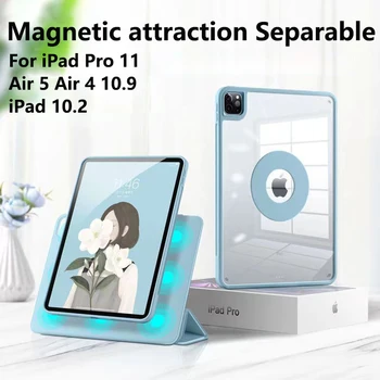 Для iPad Air 5 чехол Для iPad Air 4 5 Для iPad Pro 11 10.2 7 8 Чехол 9-го поколения Funda 9-го поколения Съемная Задняя крышка