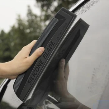Автомойка силиконовый тип стеклоочистителя бесшумная чистка не повреждает краску автомобиля мягкий силиконовый скребок инструмент для чистки скребок