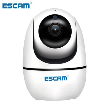 Горячая распродажа 2019 ESCAM PVR008 2MP 1080P с автоматическим отслеживанием, Беспроводная PTZ-камера, Обнаружение движения, P2P IP-камера